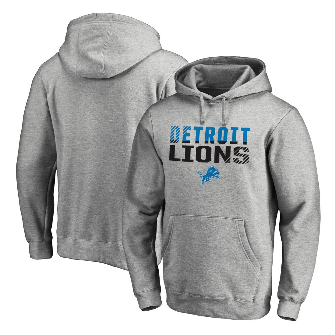 Detroit Lions Iconic Collection Fade Out Pullover Hoodie | NFL US
