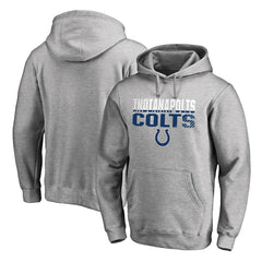 Indianapolis Colts Iconic Collection Fade Out Pullover Hoodie | NFL Outlet