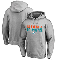 Miami Dolphins Iconic Collection Fade Out Pullover Hoodie | NFL US
