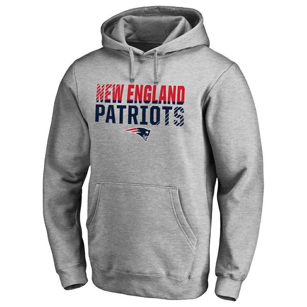 New England Patriots Iconic Collection Fade Out Pullover Hoodie | NFL Near me