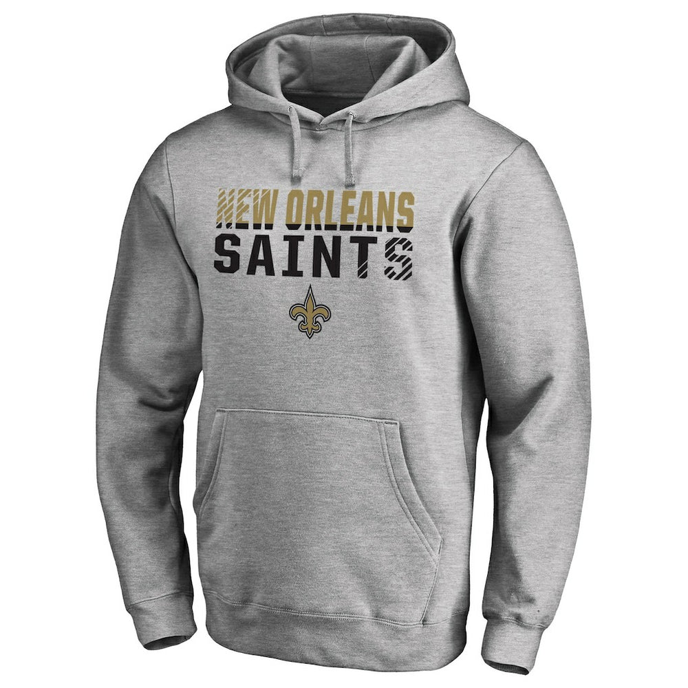 New Orleans Saints Iconic Collection Fade Out Pullover Hoodie | NFL Near me