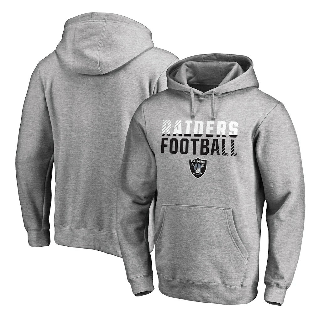 Las Vegas Raiders Iconic Collection Fade Out Pullover Hoodie | NFL New