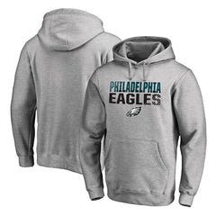 Philadelphia Eagles Iconic Collection Fade Out Pullover Hoodie | NFL Sale
