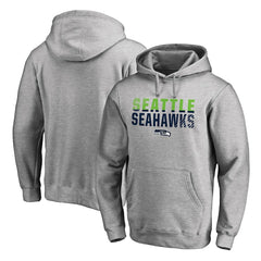 Seattle Seahawks Iconic Collection Fade Out Pullover Hoodie | NFL Discount