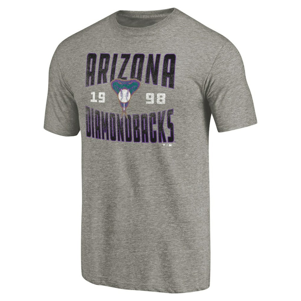 Arizona Diamondbacks Cooperstown Collection Antique Stack Tri-Blend T-Shirt - MLB T-shirts