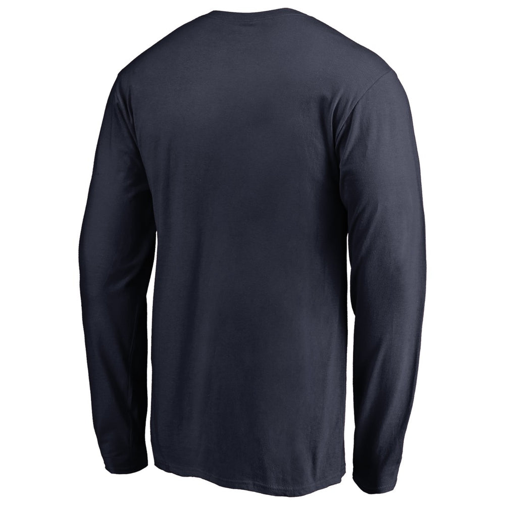 Seattle Seahawks Iconic Collection On Side Stripe Long Sleeve T-Shirt | NFL New