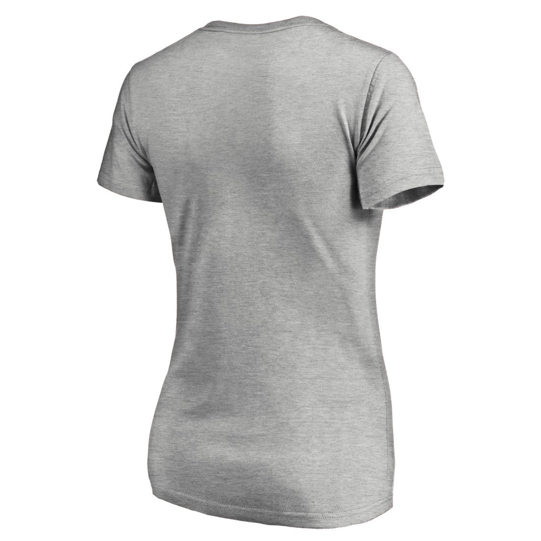 Seattle Seahawks Women's Iconic Collection On Side Stripe V-Neck T-Shirt | NFL New