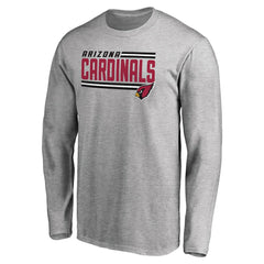 Arizona Cardinals Iconic Collection On Side Stripe Long Sleeve T-Shirt | NFL Sale