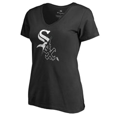 Chicago White Sox Women's X-Ray V-Neck T-Shirt - MLB T-shirts