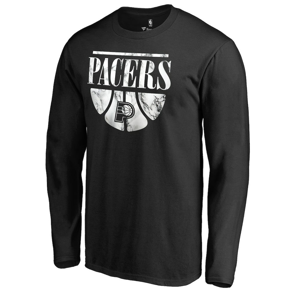 Black Indiana Pacers Buckets Long Sleeve T-Shirt | NBA