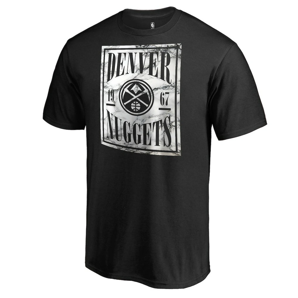 Denver Nuggets Black Court Vision T-Shirt on sale | NBA