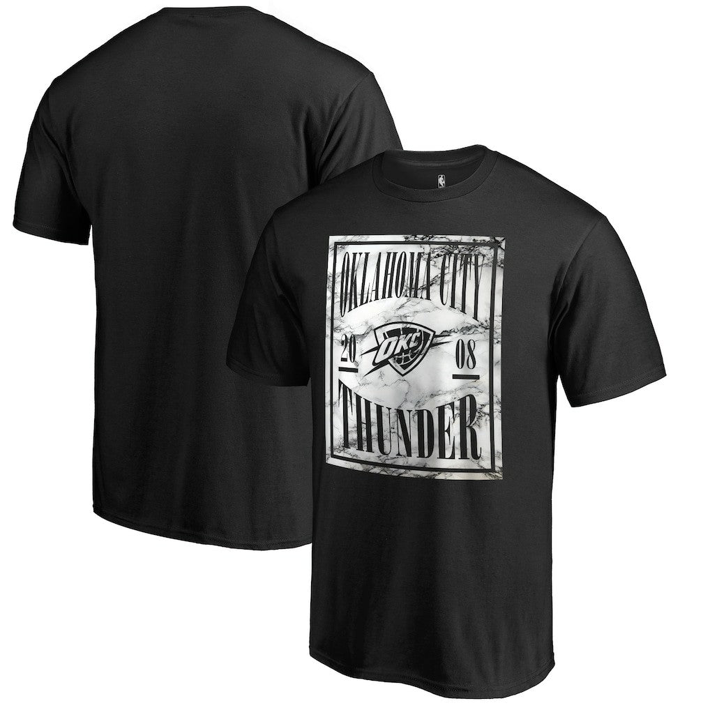Oklahoma City Thunder Black Court Vision T-Shirt discount | NBA