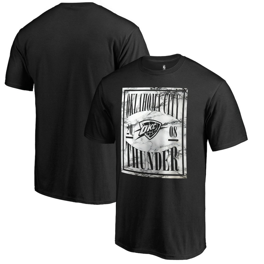 Oklahoma City Thunder Black Court Vision T-Shirt discount | NBA