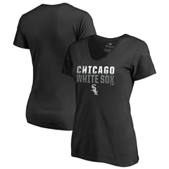Chicago White Sox Women's Fade Out V-Neck T-Shirt - MLB T-shirts