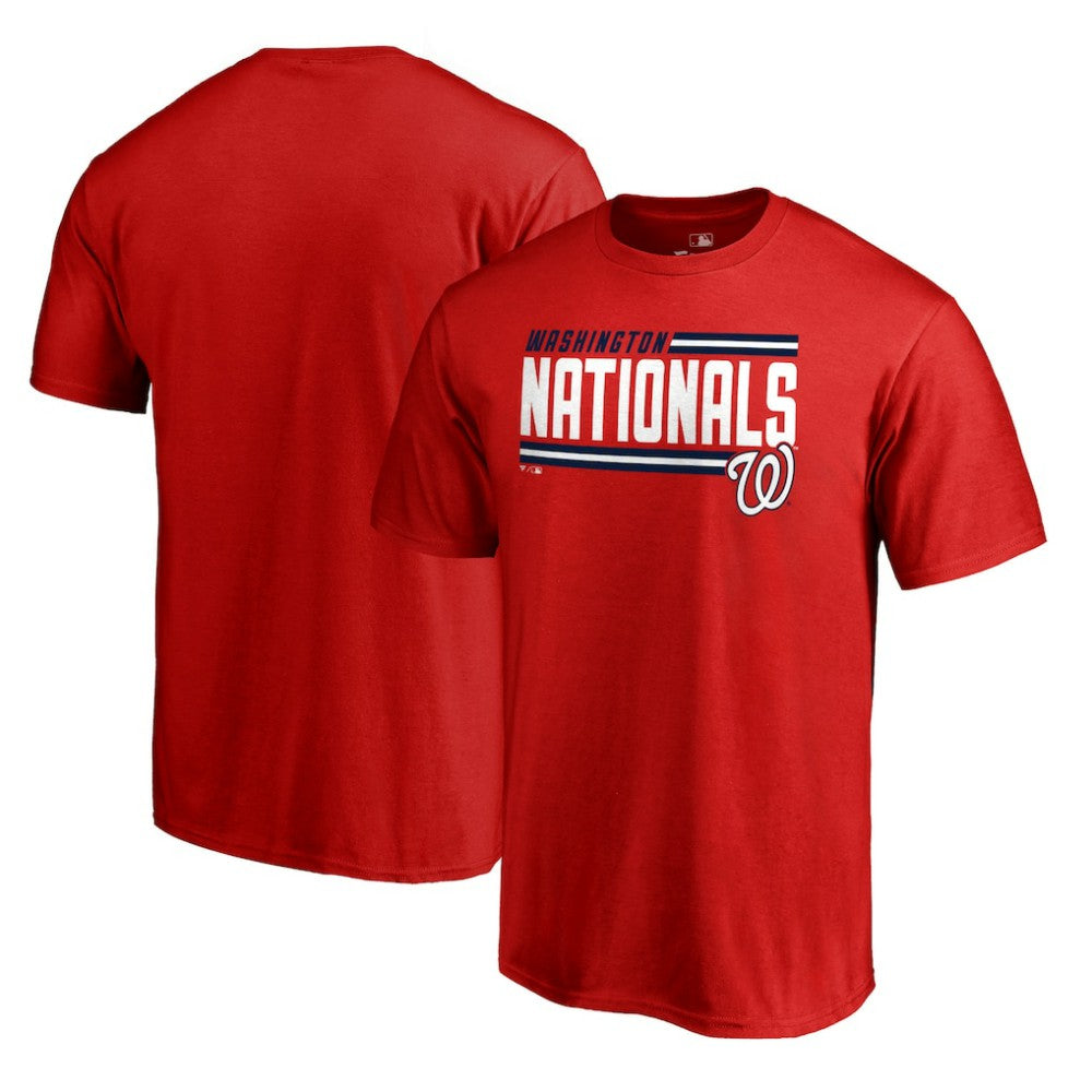 Washington Nationals Onside Stripe T-Shirt - MLB T-shirts