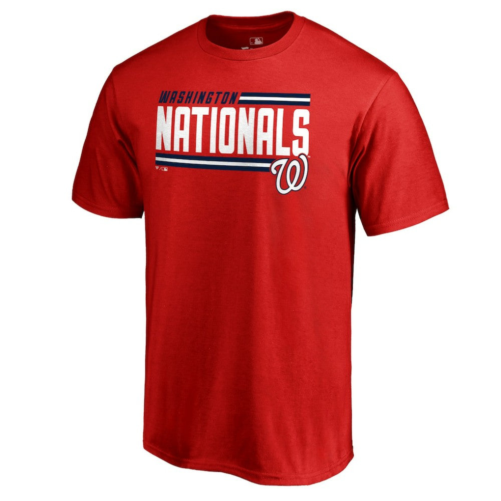 Washington Nationals Onside Stripe T-Shirt - MLB T-shirts