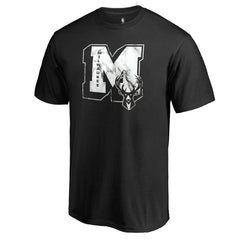 Black Milwaukee Bucks Letterman T-Shirt | NBA