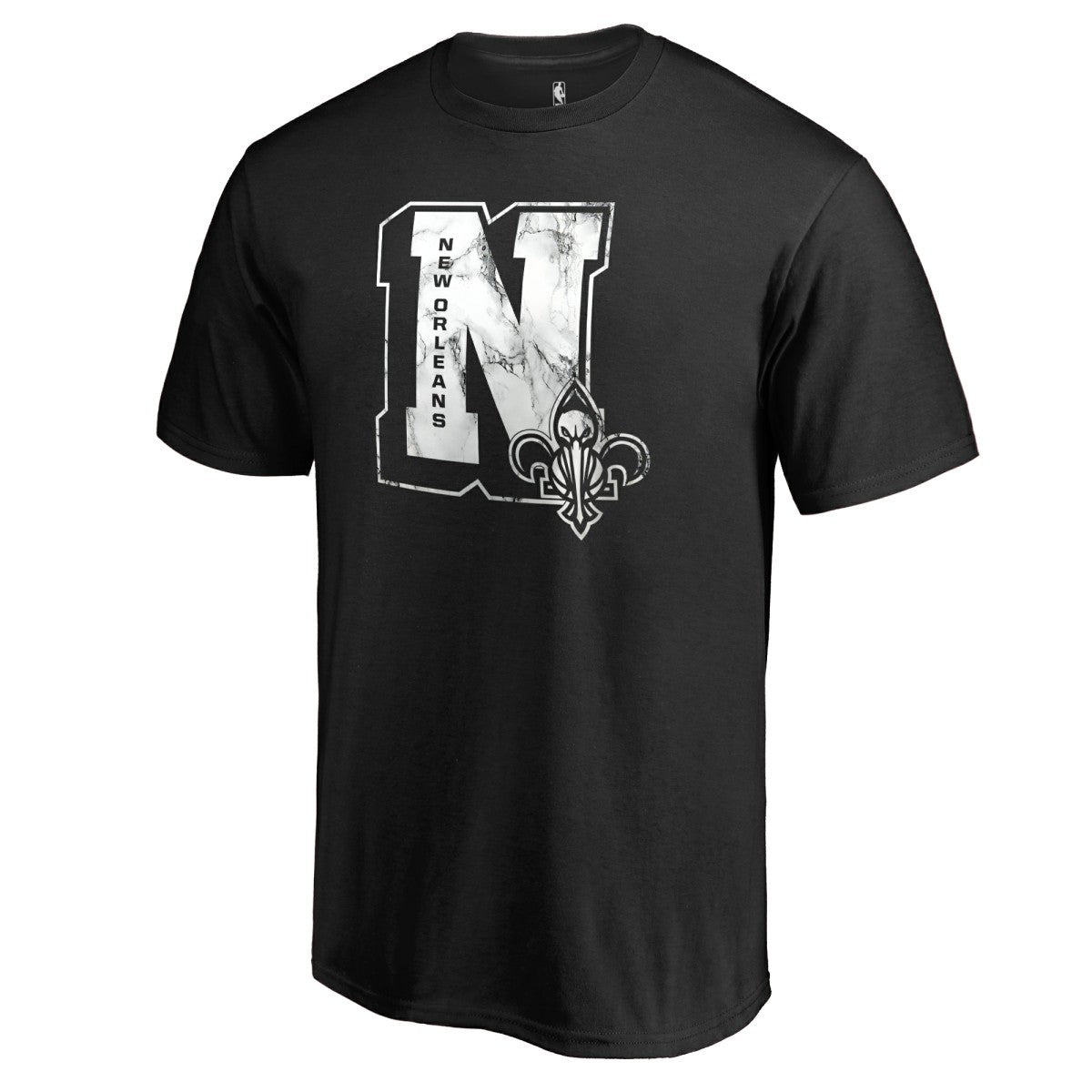 Black New Orleans Pelicans Letterman T-Shirt | NBA