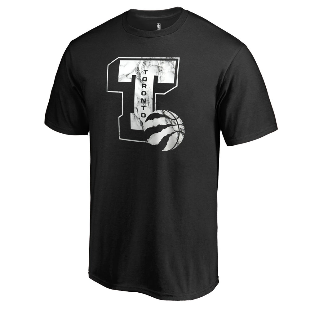 Black Toronto Raptors Letterman T-Shirt | NBA