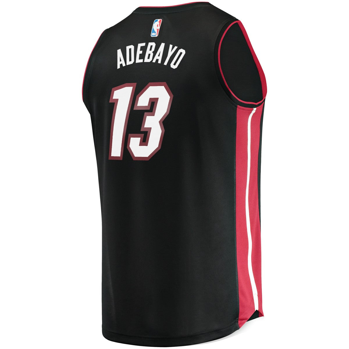 Black Bam Adebayo Miami Heat Fast Break Replica Player Jersey | NBA