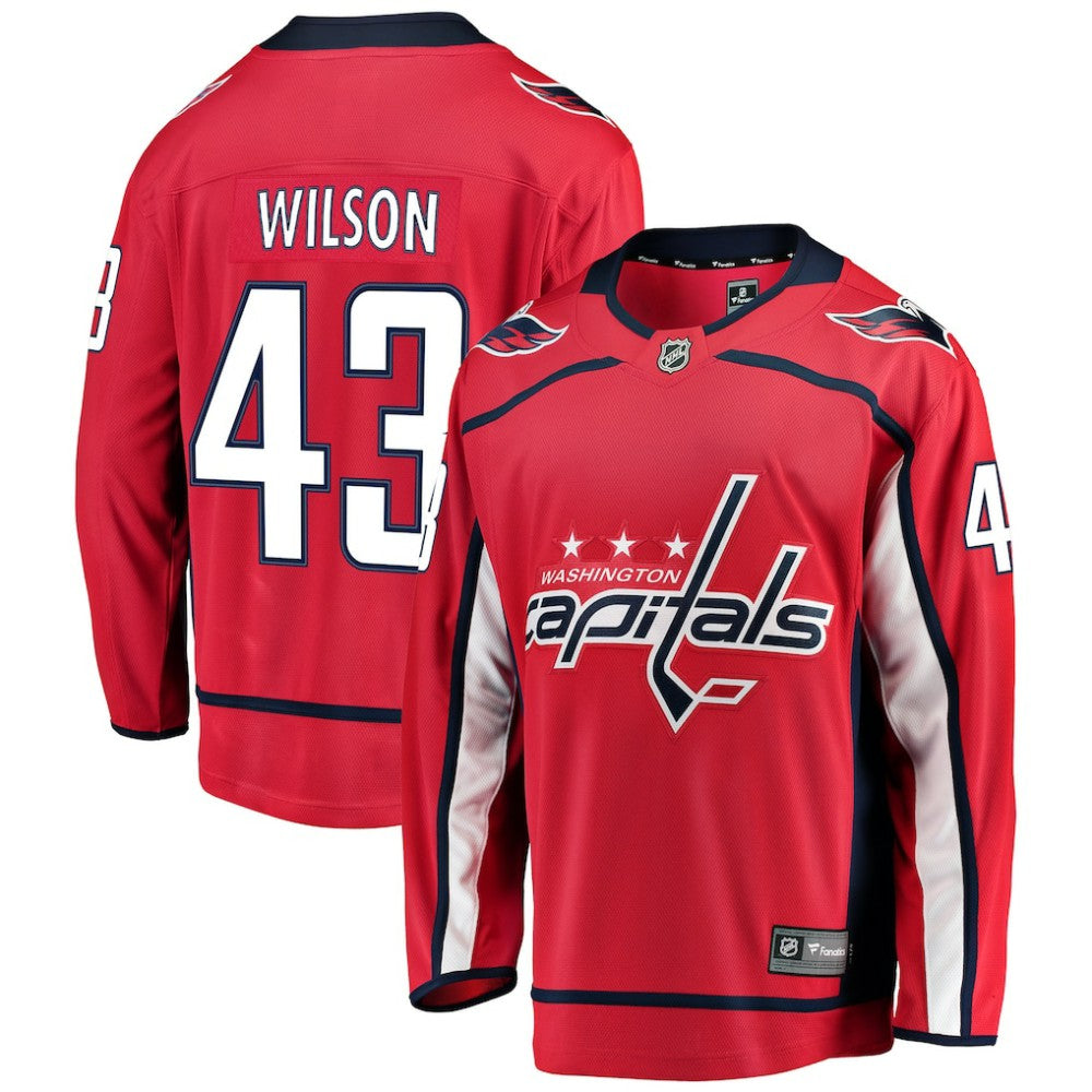 Tom Wilson Washington Capitals Fanatics Home Breakaway Player Jersey -  NHL Jerseys