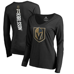 William Karlsson Vegas Golden Knights Women's Backer V-Neck Long Sleeve T-Shirt -  NHL T-shirts