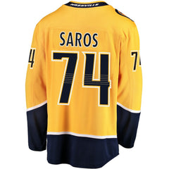 Juuse Saros Nashville Predators Fanatics Breakaway Player Jersey -  NHL Jerseys