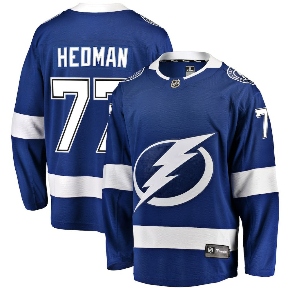 Victor Hedman Tampa Bay Lightning Fanatics Breakaway Jersey -  NHL Jerseys