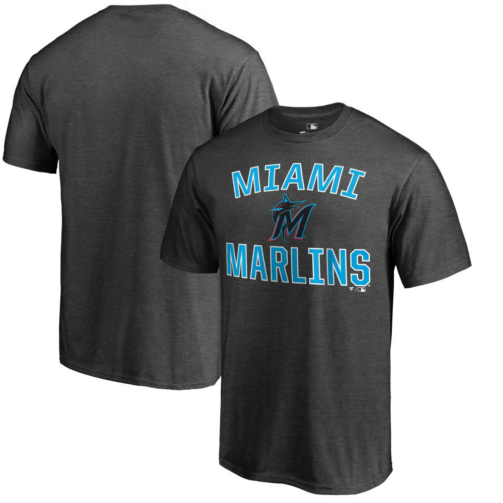 Miami Marlins Core Basics Victory Arch T-Shirt - MLB T-shirts