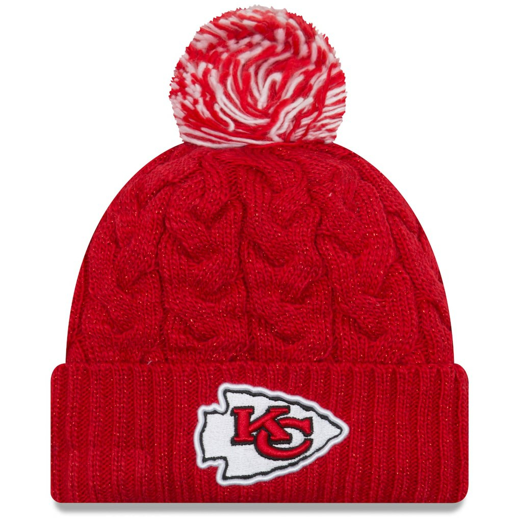 Kansas City Chiefs Women's Cozy Cable Cuffed Knit Hat | NFL Near me