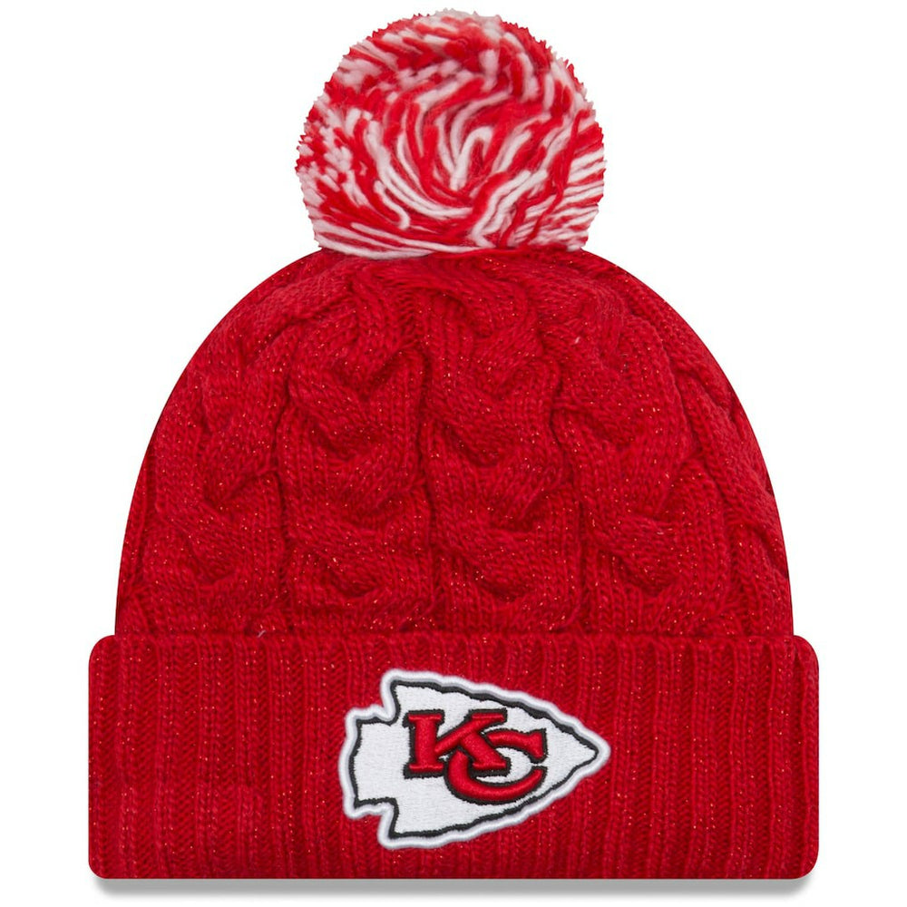 Kansas City Chiefs Women's Cozy Cable Cuffed Knit Hat | NFL Near me