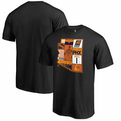 Black Devin Booker Phoenix Suns Player State T-Shirt | NBA
