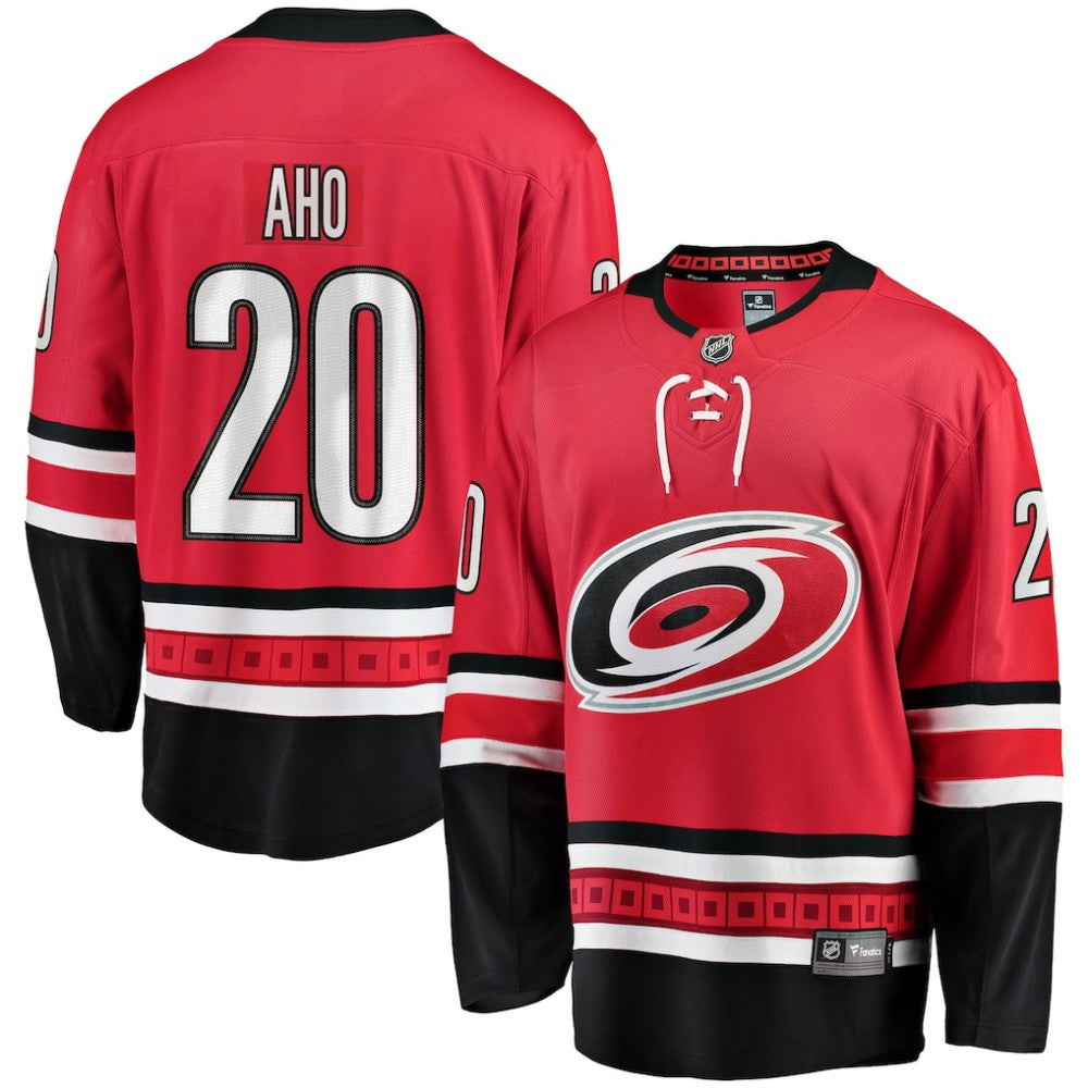 Sebastian Aho Carolina Hurricanes Fanatics Alternate Breakaway Player Jersey -  NHL Jerseys