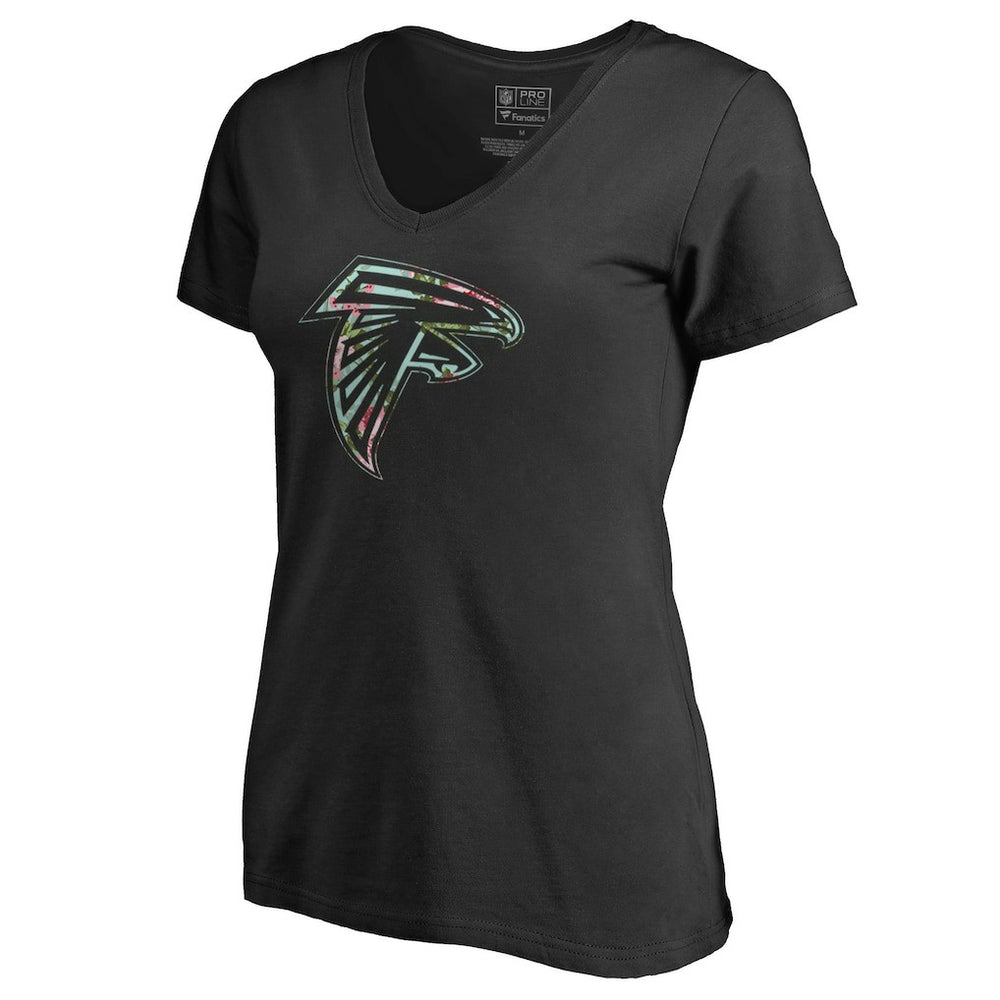 Atlanta Falcons Women's Lovely V-Neck T-Shirt | NFL Hot