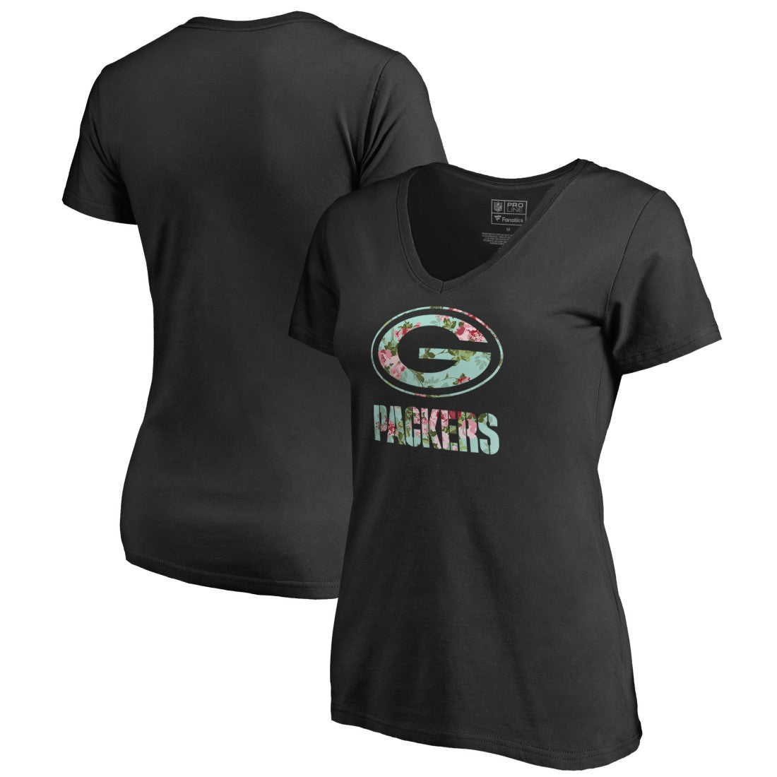 Green Bay Packers Women's Lovely V-Neck T-Shirt | NFL Outlet
