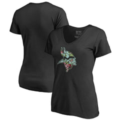 Minnesota Vikings Women's Lovely V-Neck T-Shirt | NFL Online