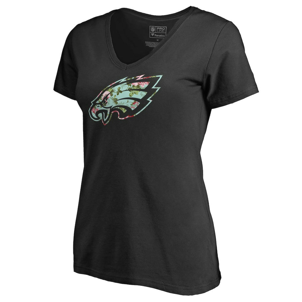 Philadelphia Eagles Women's Lovely V-Neck T-Shirt | NFL On sale