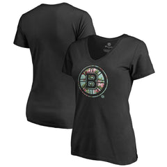 Boston Bruins Women's Lovely V-Neck T-Shirt -  NHL T-shirts