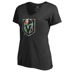 Vegas Golden Knights Women's Lovely V-Neck T-Shirt -  NHL T-shirts