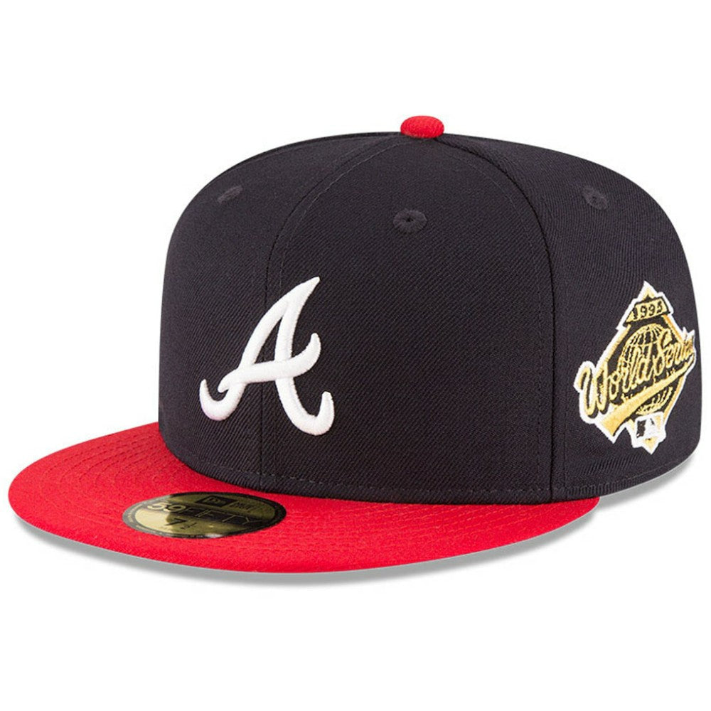 Atlanta Braves New Era 1995 World Series Wool 59FIFTY Fitted Hat - MLB Hats
