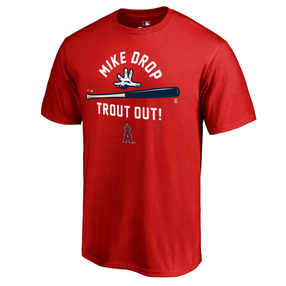 Mike Trout Los Angeles Angels Hometown Mike Drop T-Shirt - MLB T-shirts