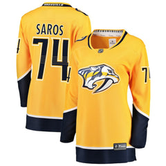 Juuse Saros Nashville Predators Fanatics Women's Breakaway Player Jersey -  NHL Jerseys