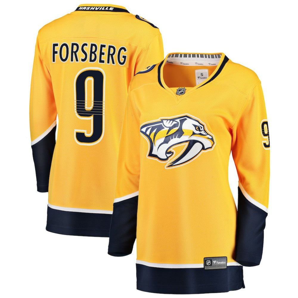 Filip Forsberg Nashville Predators Fanatics Women's Breakaway Player Jersey -  NHL Jerseys