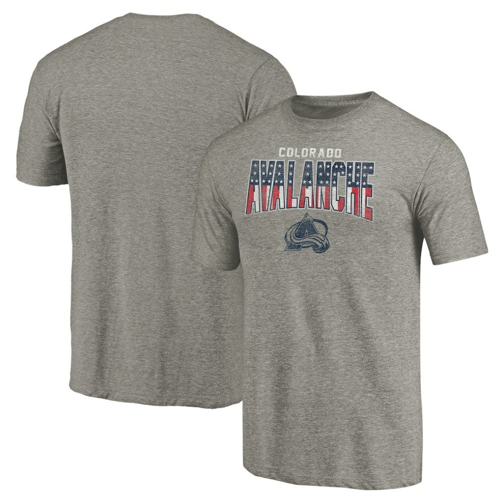 Colorado Avalanche Freedom Tri-Blend T-Shirt -  NHL T-shirts