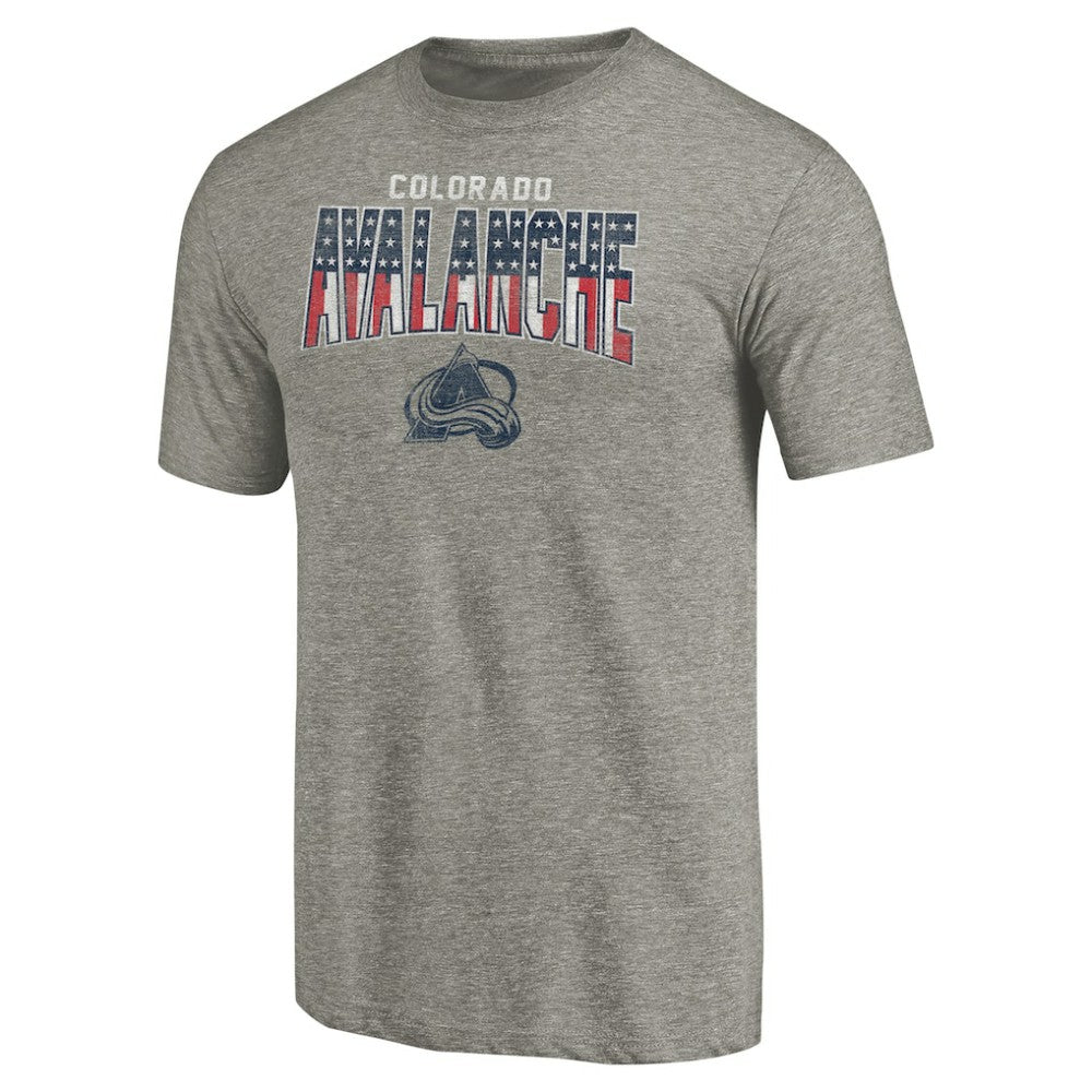 Colorado Avalanche Freedom Tri-Blend T-Shirt -  NHL T-shirts