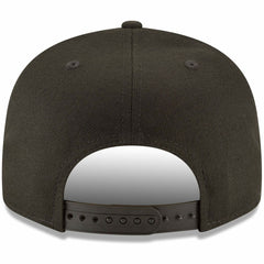 Los Angeles Dodgers New Era Black on Black 9FIFTY Team Snapback Adjustable Hat - MLB Hats