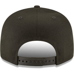 Cincinnati Reds New Era Black on Black 9FIFTY Team Snapback Adjustable Hat - MLB Hats