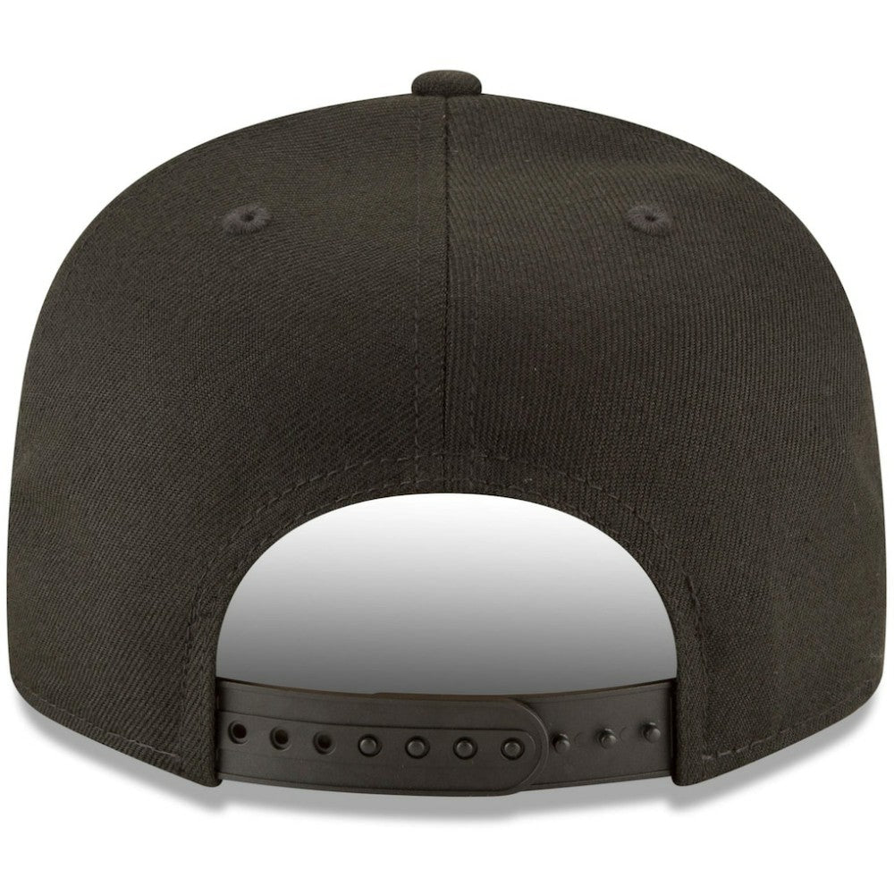 San Francisco Giants New Era Black on Black 9FIFTY Team Snapback Adjustable Hat - MLB Hats