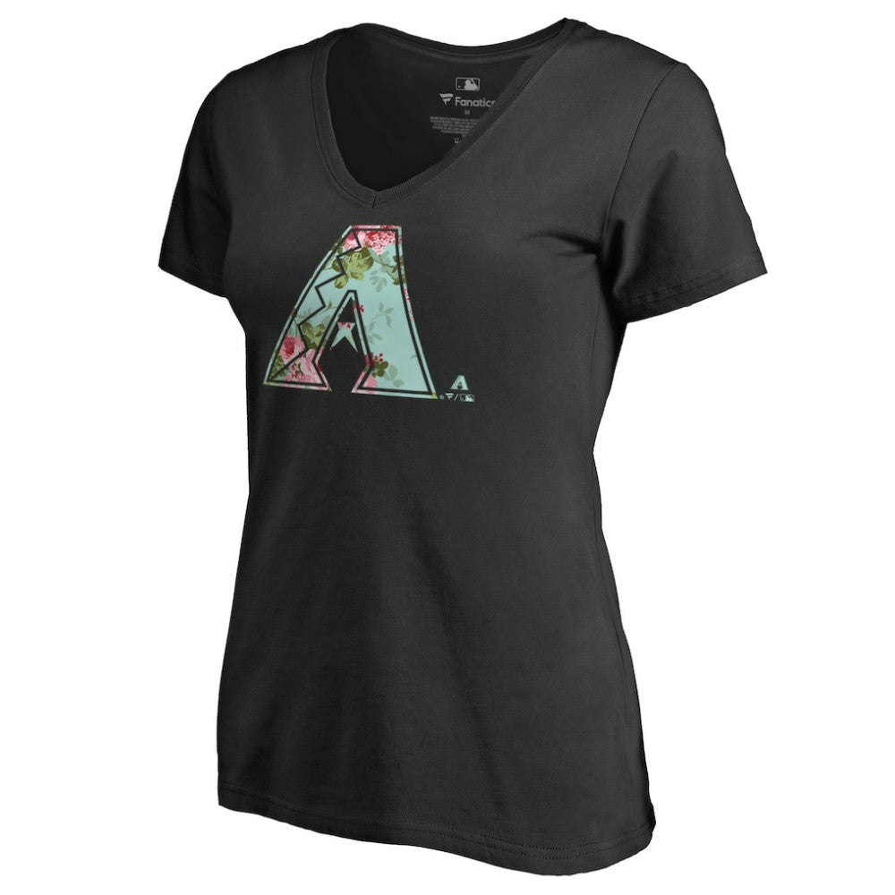 Arizona Diamondbacks Women's Lovely V-Neck T-Shirt - MLB T-shirts