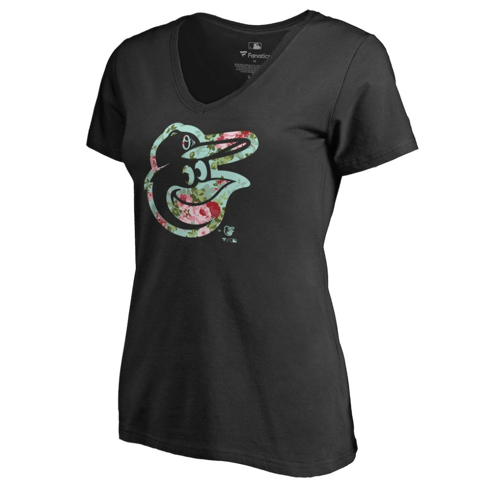 Baltimore Orioles Women's Lovely V-Neck T-Shirt - MLB T-shirts